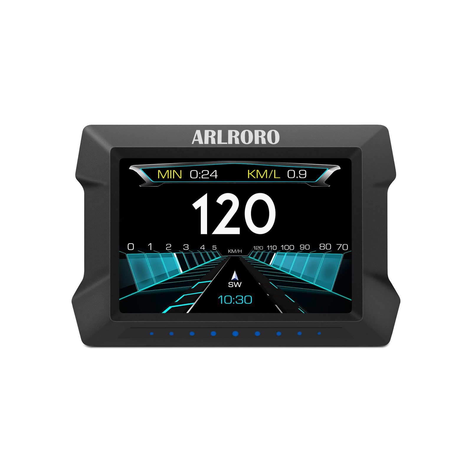 ARLRORO OBD2 EOBD HUD ڵ LCD Ʈ ǻ, Ʈ  Ÿ ,  ÷,  , ڵ ӵ ˶